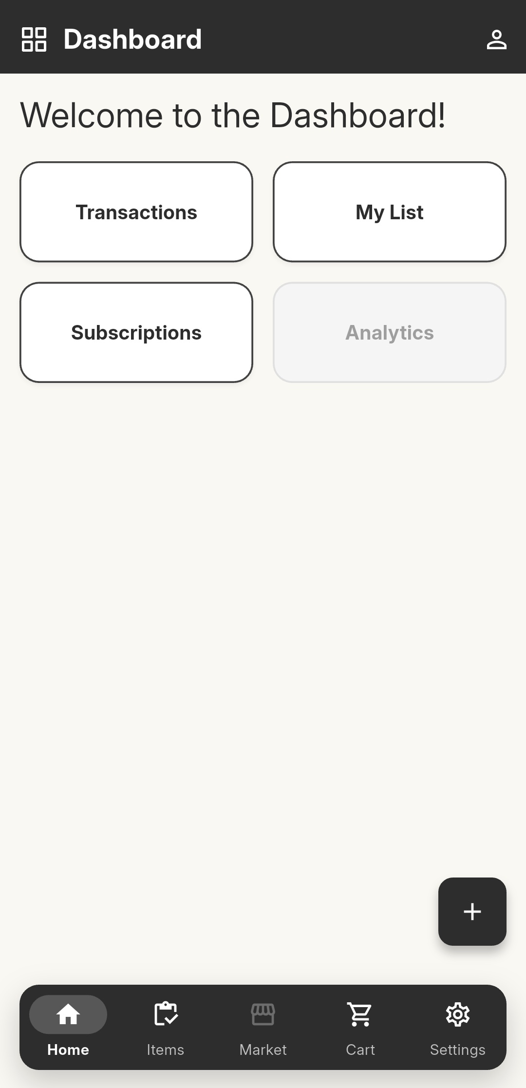 Xpense Pro buyer dashboard
